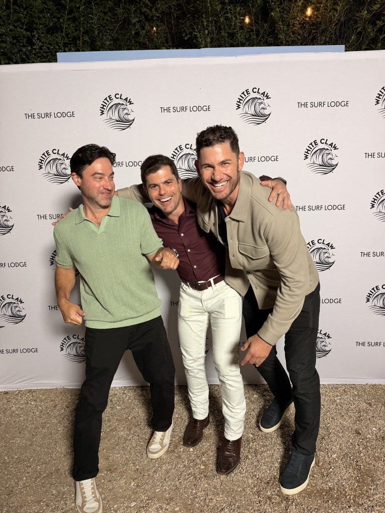 Ben Kogut with friends at The Surf Lodge